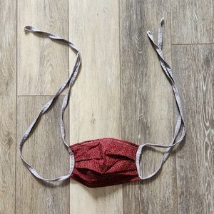 Red Star Burst/Firework Mask